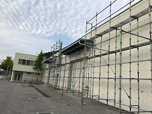 滋賀県 外壁回収工事　2017.10